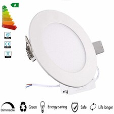 Panel LED empotrado regulable luz 21W 18W 15W 9W 6W techo Downlight lámpara GL