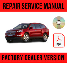 Chevrolet Traverse 2007-2012 Factory Repair Manual Chevy