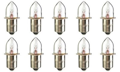 PR2 Light Bulbs Replacement fit Maglite 2-Cell D C Flashlight LED Incandescent