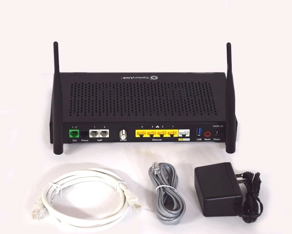 CenturyLink Technicolor C2000T Wireless 802.11N ADSL2+ VDSL Modem Router Combo. - Image 2 of 3