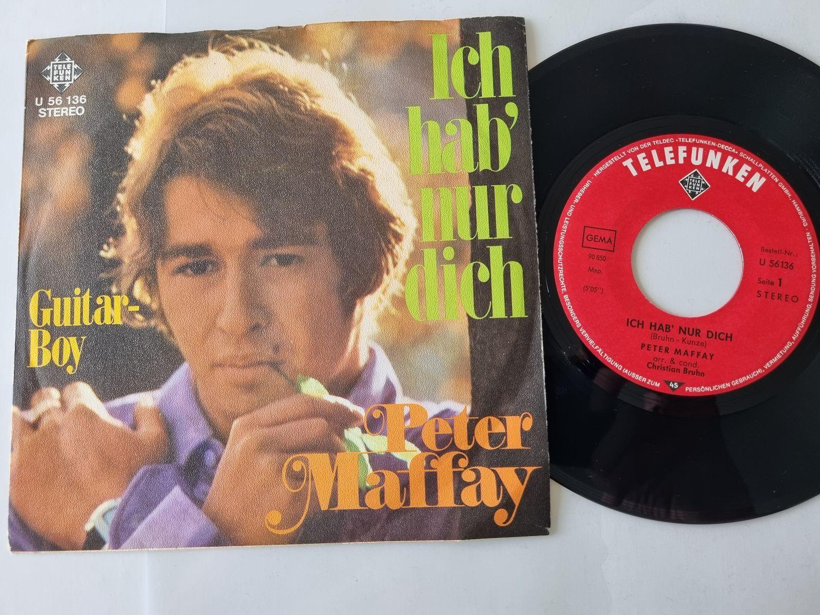 7"" Single Peter Maffay - Ich hab' nur dich Vinyl Germany