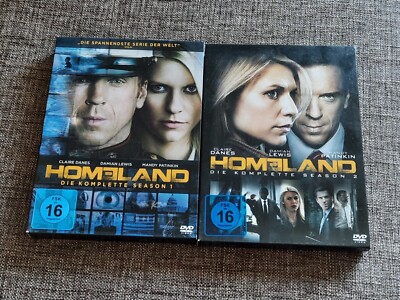 HOMELAND 2011 Die kompletten Staffeln Seasons 1 2 DVD Serie Claire Danes