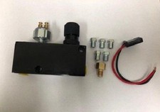 Black Adjustable Proportioning Valve With Distribution Block Fittings Included