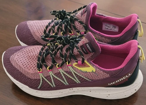 Merrell Bravada 2 Burgundy Purple Women Outdoors Trail Running Shoes Size 9