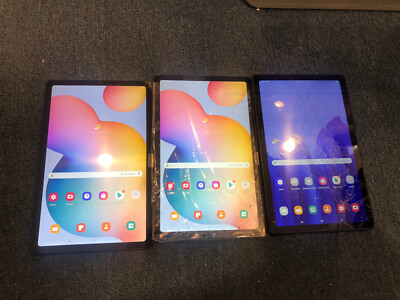 AS IS Lots 3 Samsung Galaxy Tab S6 SM-P610 & SM-T500 64GB, Wi-Fi, 10.4'' - A393