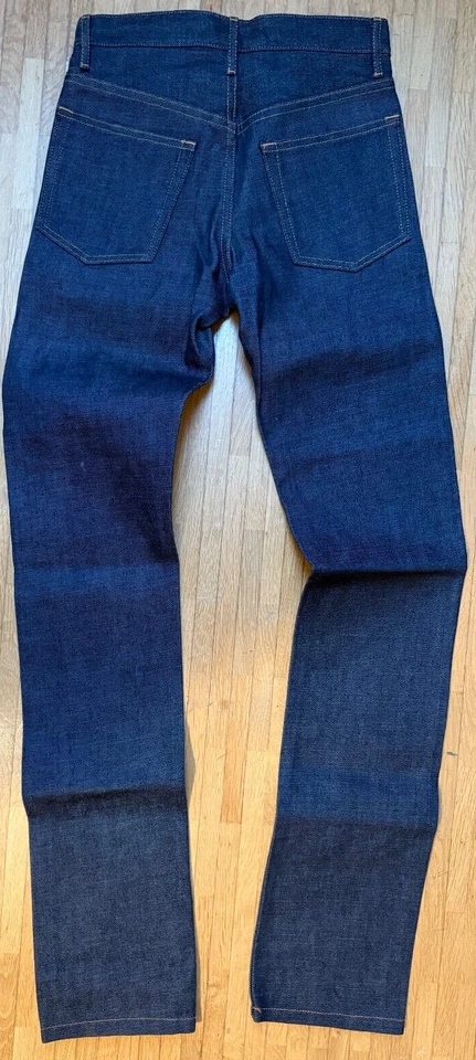 A.P.C. NEW STANDARD Raw Selvedge Denim Jeans  size W 24 (26) / L 34  Neu BNWOT - Bild 4 von 4