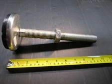 Sunnex  Model 32  Leveler Leg  2000 LB Capacity  Rubber Pad=3.5 In.  Stem=9 In.