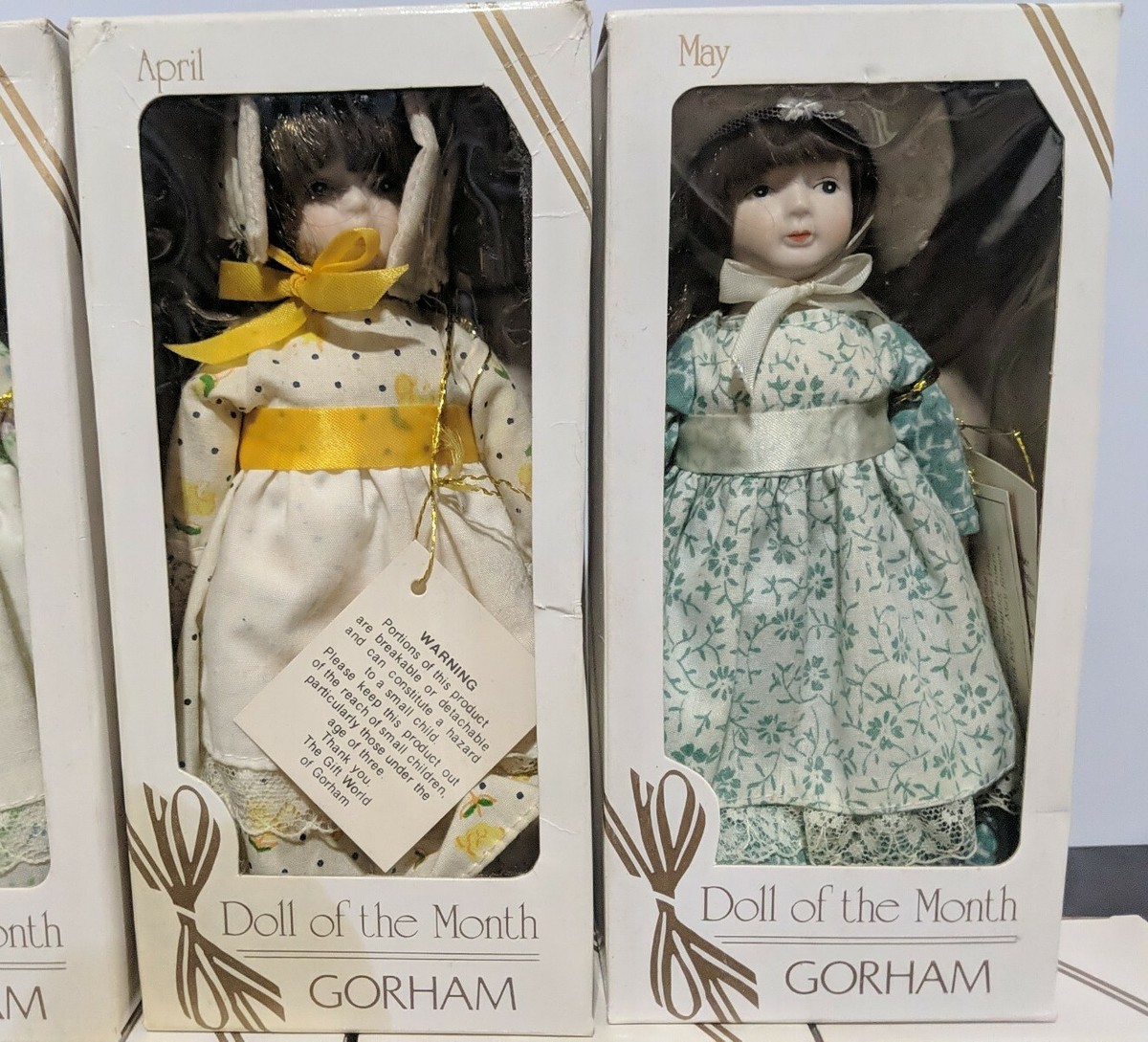 Gorham 1983 Doll of the Month Set of 11 - excluding September | eBay