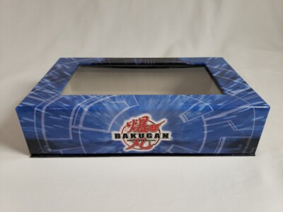 Bakugan Battle Brawlers Card Box Blue Magnetic Closure 2008