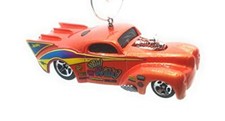 Christmas Ornament for 1941 Wild Willy Dragster Orange