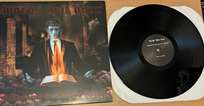 WORDS THAT BURN spawning ground for hatred LP BRUTAL HARDCORE WARTORN, INFLICTED