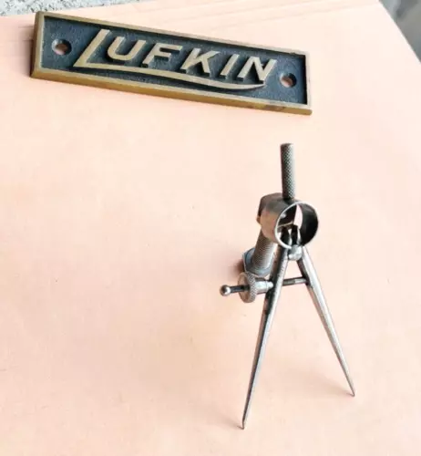 The Lufkin Rule Co. Divider w/Round Legs & Solid Nut; Mini 2.0” Size & Capacity!