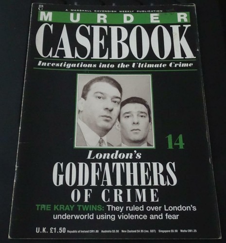 MURDER CASEBOOK - MARSHALL CAVENDISH - TRUE CRIME - ISSUE CHOICE & SPARE BINDERS - Imagen 24 de 149