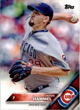 2016 Topps Baseball # 153 JASON HAMMEL Chicago Cubs World Series Champions!
