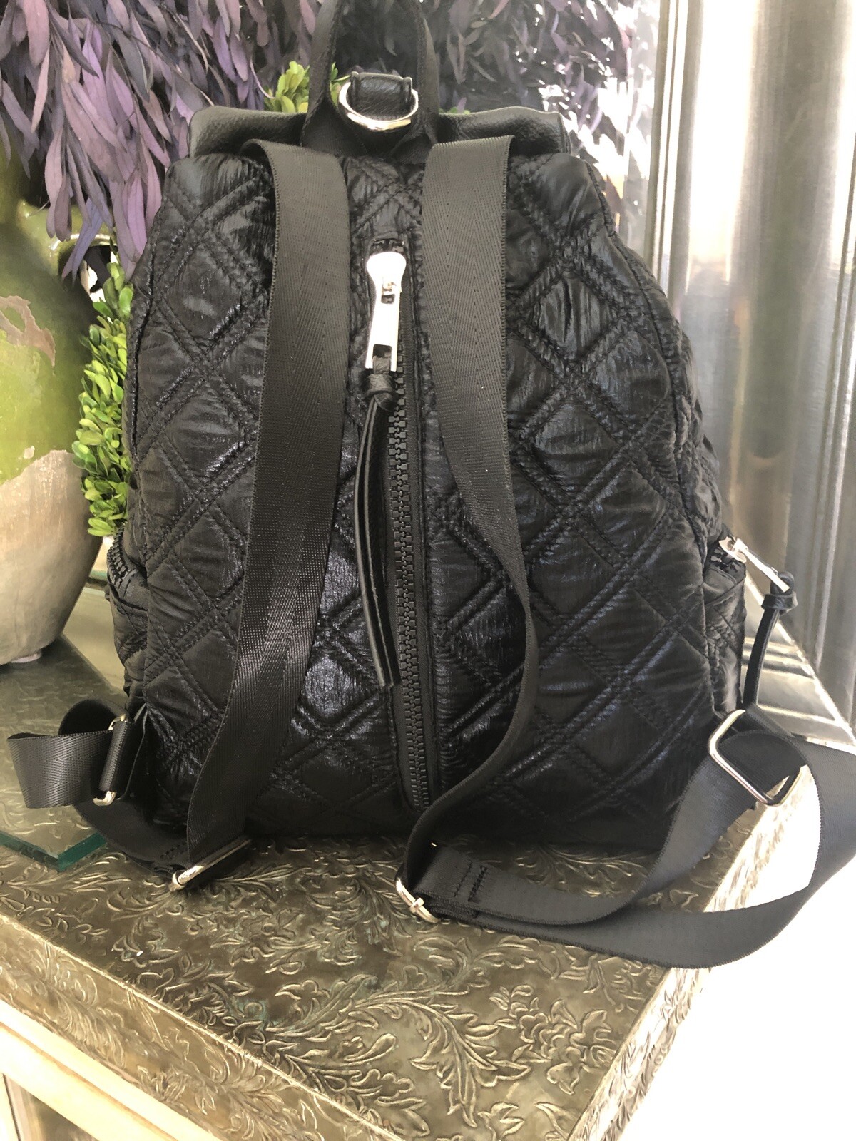 sondra roberts quilted backpack