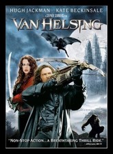 Van Helsing DVD THE MOVIE Full Screen Hugh Jackman, Kate Beckinsale, Richard Rox