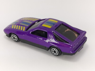 Yatming 1980s Mazda RX7 2nd Gen Magenta Sports Car #807 1/64 Scale