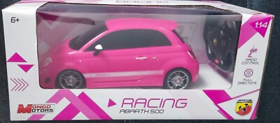 Fiat Abarth 595 Rose RC Remote Control Mondo Motors 1/14