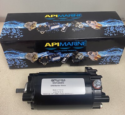 NEW API Marine #MOT2008N Outboard Starter for JohnsonEvinrude OEM# 586287 (579)