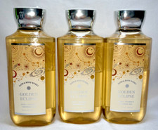 3 Golden Eclipse Shower Gel bath  Body Works 10 Oz