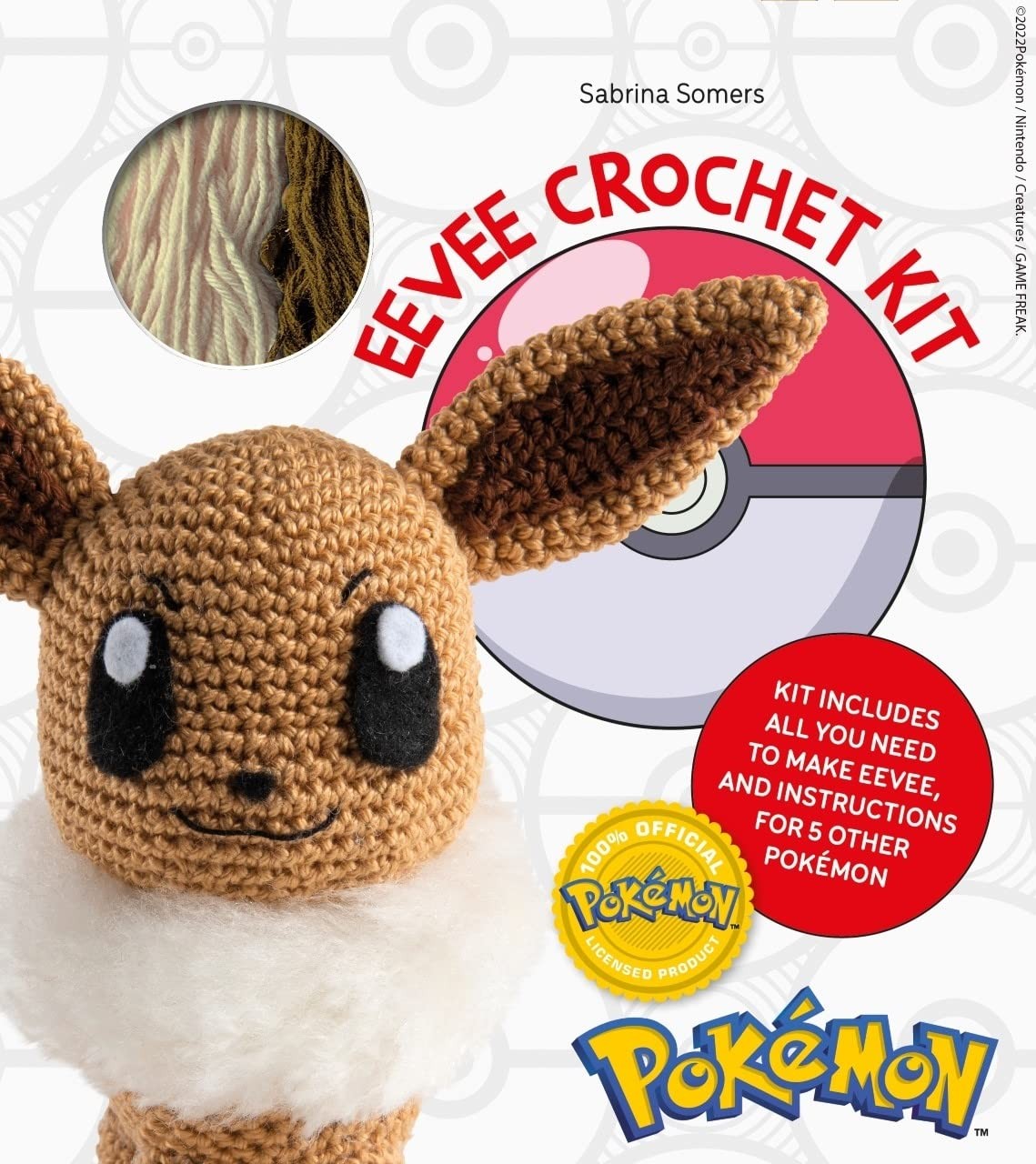 Pokmon Crochet Eevee Kit by Sabrina Somers - 9781446309605 - Image 5