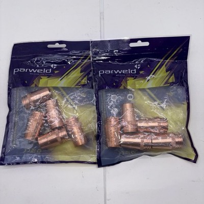 10 Stück Parweld 5/8 Zoll 16 mm Grobgewinde Fixdüse MIG Schweißen 24CT-62S