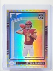 JAYDEN DANIELS 2024 DONRUSS OPTIC RATED ROOKIE FLEX PRIZM RC /149 Q4060
