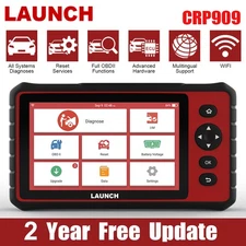 Launch CRP909 OBD2 Diagnostic Scanner Bi-Directional All System ABS EPB DPF Tool