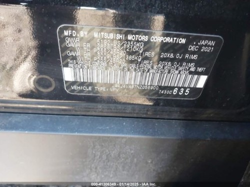 Starter Motor Fits 22 OUTLANDER 632908 - Foto 11 di 12