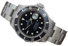 Rolex Submariner Date 16610 40mm Black Bezel, Circa 2003