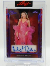 2025 Leaf Red Carpet Margot Robbie Auto Autograph /8