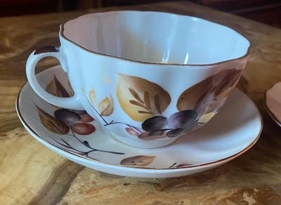 Lomonosov Porzellan Tasse und zwei Untertassen  - Bild 1 von 4