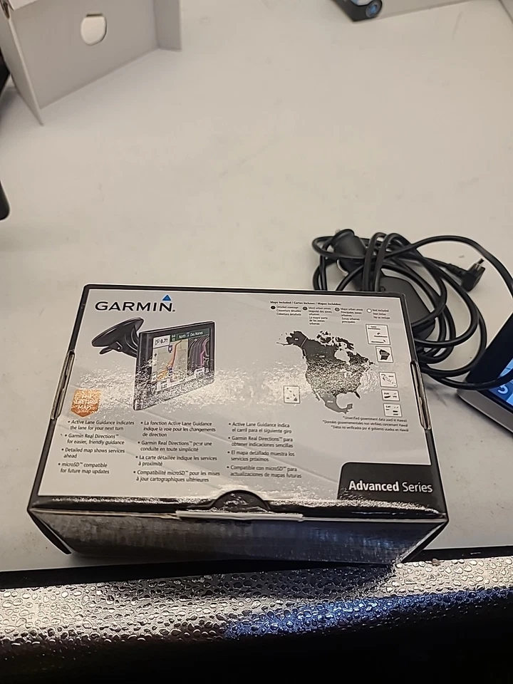 Garmin nüvi 2557LM 5" Automotive Mountable GPS w/ OEM Charger Latest Maps - Image 4 of 4