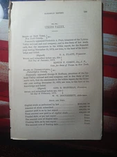 1872 train report LYKENS VALLEY RAILROAD Millersburg Williamstown Dauphin Co PA