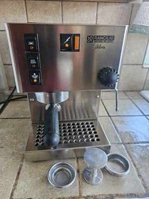 Rancilio Miss Silvia Espresso Machine 120V 1100W Stainless Steel. Tested