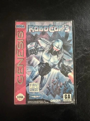 Vintage RoboCop 3 (Sega Genesis, 1993) No Manual