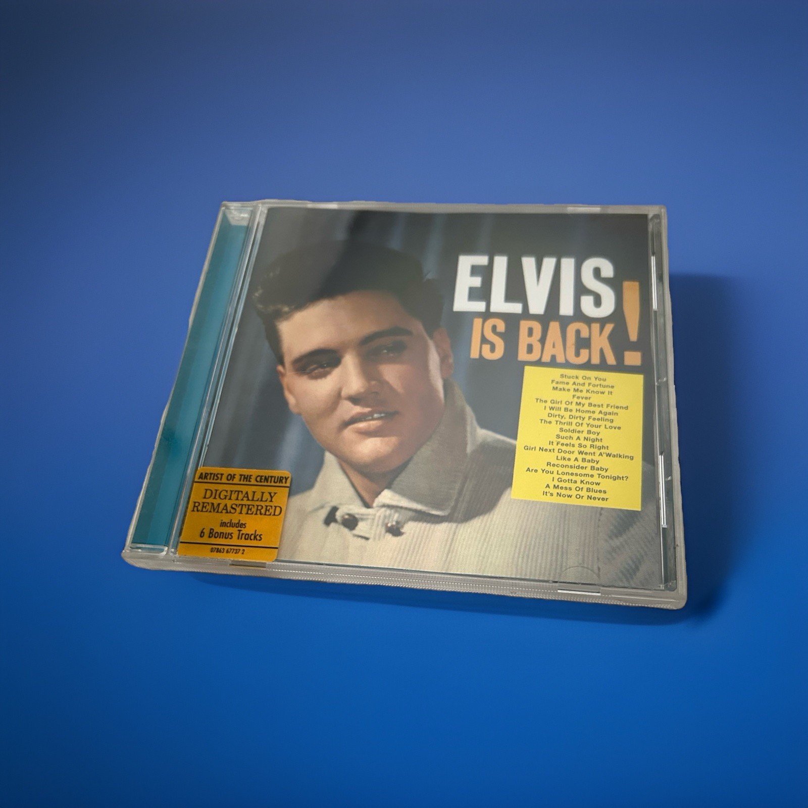 Elvis Presley - Elvis Is Back! album CD Remastered & 6 Bonus tracks