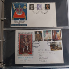 First Day Covers of 61 Various  Covers In Sleeved Ring Binder 1967-1998