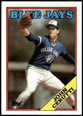 1988 Topps #191 John Cerutti Toronto Blue Jays