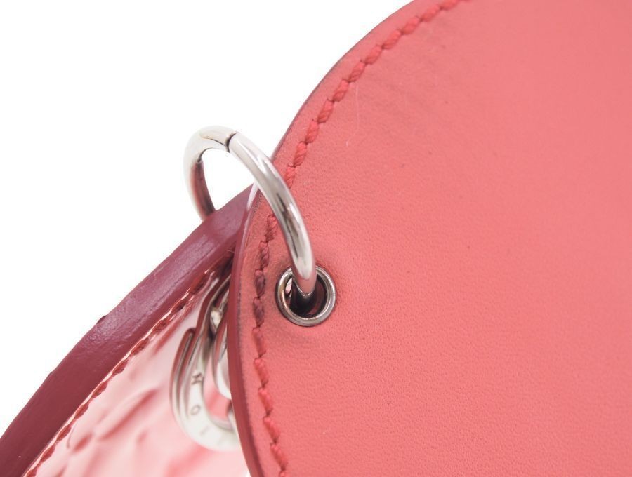 LOUIS VUITTON   Vernis Mirror Bag Charm Mirror LV Monogram Sweet Stripe Poppy Pe thumbnail 11