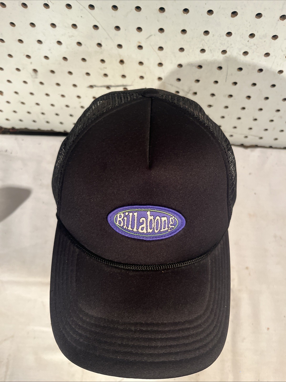 Billabong Trucker Hat w/Patch Adjustable Snapback… - image 2