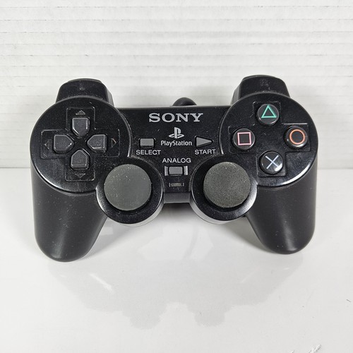 Sony PlayStation 2 Slim Charcoal Black Console (SCPH-77001CB) PS2 w Controller - Picture 10 of 14