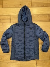 Under Armour Jacket Coat Puffer Bubble Insulated Kids Youth Boys Medium YMD Blue