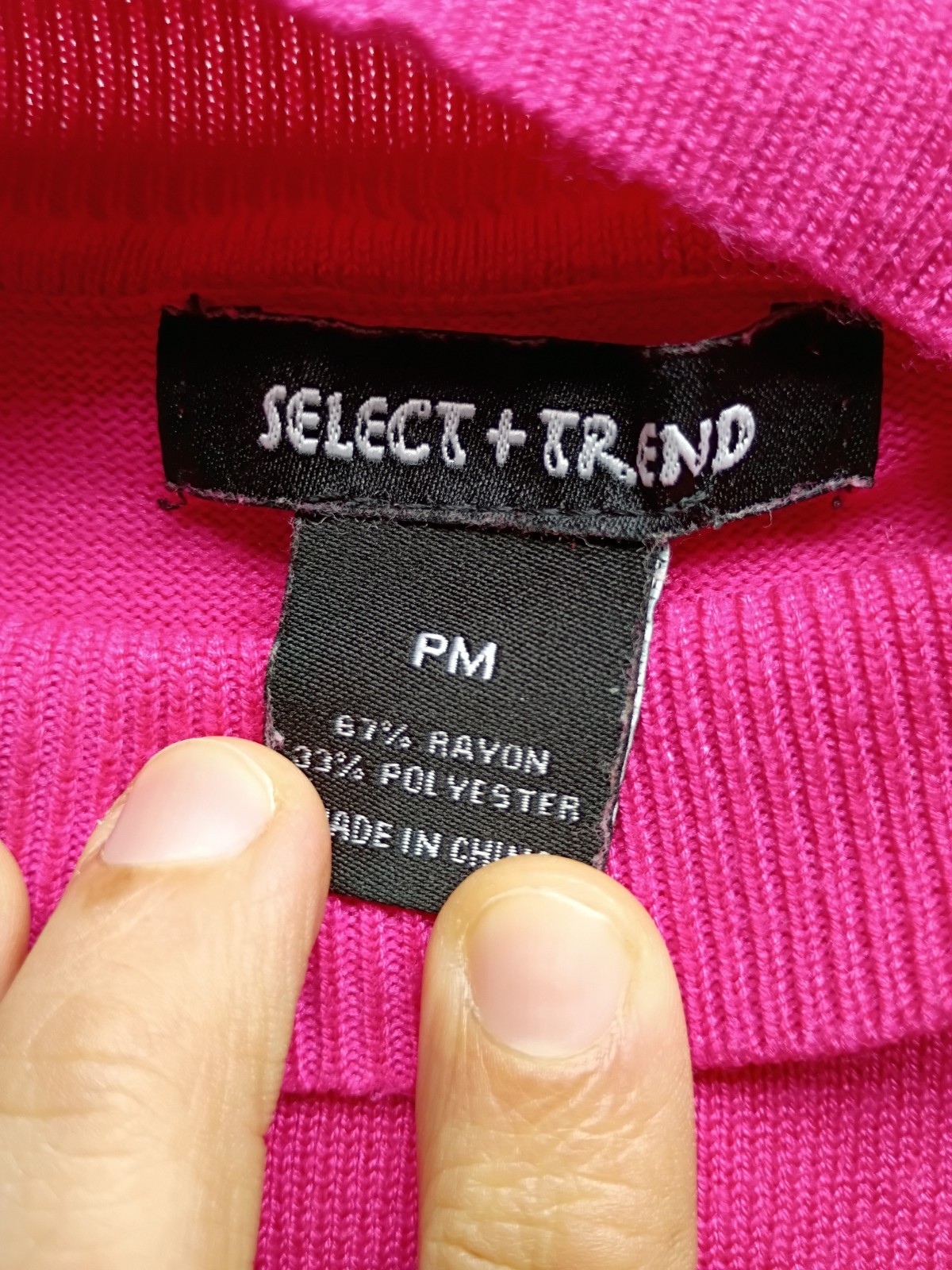 Select + Trend Women's Turtle Neck Pullover Sweat… - image 4