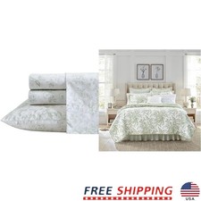 100 Cotton Percale Bedding Set Duvet Cover Flat Fitted Sheet Pillowcases Quilt