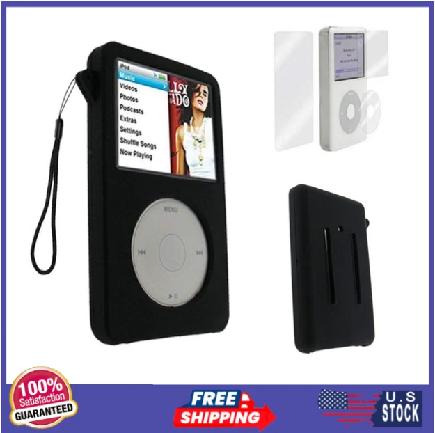 Silicone/Gel/Rubber Cases, Covers & Skins for Apple iPod Classic