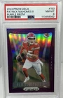 2024 Prizm Deca Patrick Mahomes II Purple Prizm SP Chiefs 20/99 🔥Chiefs🔥PSA 8
