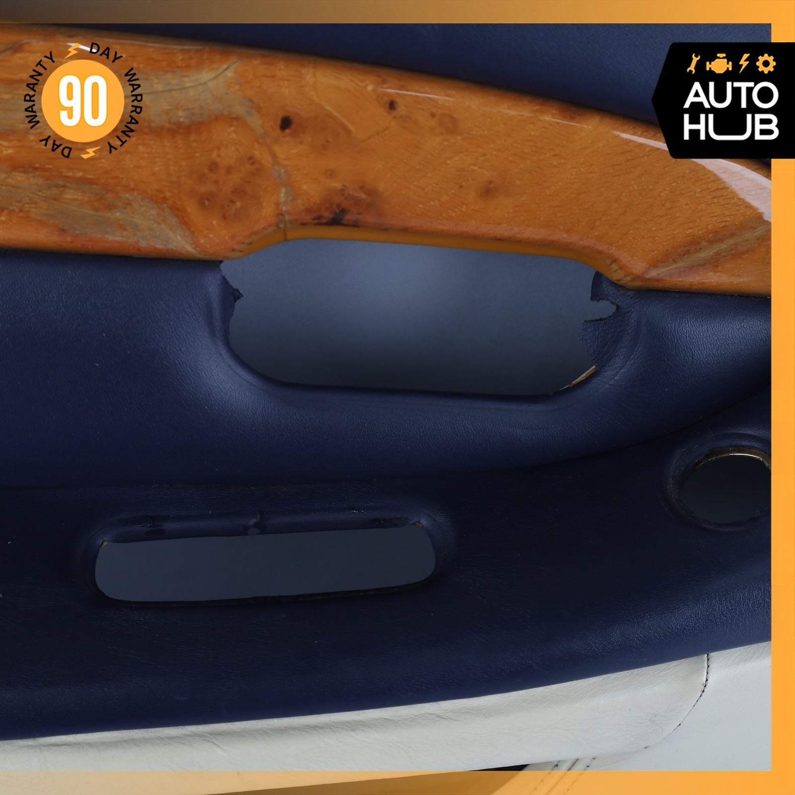 00-04 Aston Martin DB7 Vantage Front Left Driver Side Door Panel Blue OEM 38k