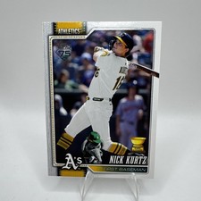 Nick Kurtz 2026 Topps Series 1 CELEBRATION #97 HIDDEN MASCOTS SSP A's 1:800