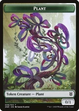 4x Plant Token - NM - Zendikar Rising - SPARROW MAGIC